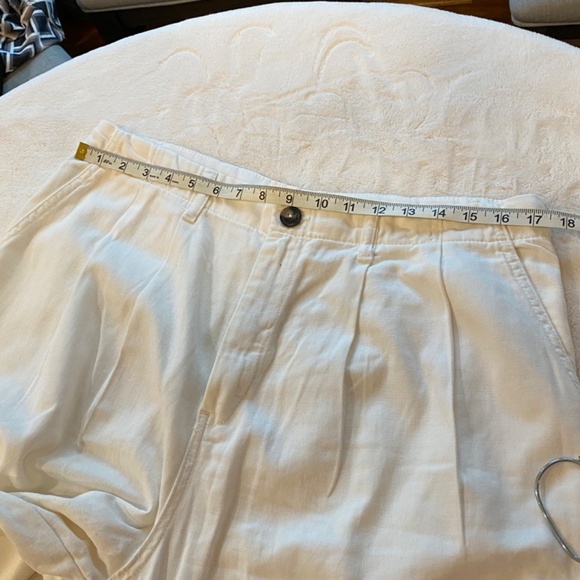 New! Free People Addy Wide leg easy fit chino Pant White nwot 33550 - Picture 10 of 16